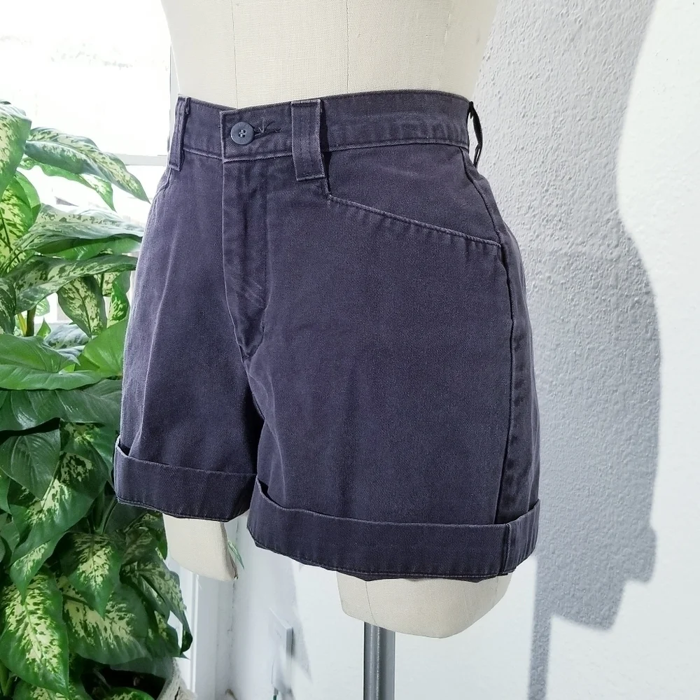Vintage Lee Casuals 90s High Waist Mom Jeans Short